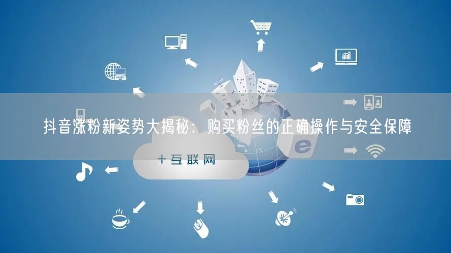 抖音涨粉新姿势大揭秘：购买粉丝的正确操作与安全保障