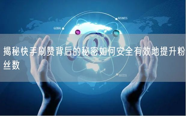 揭秘快手刷赞背后的秘密如何安全有效地提升粉丝数