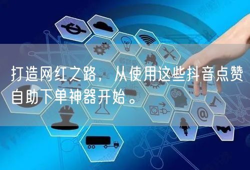 打造网红之路，从使用这些抖音点赞自助下单神器开始。